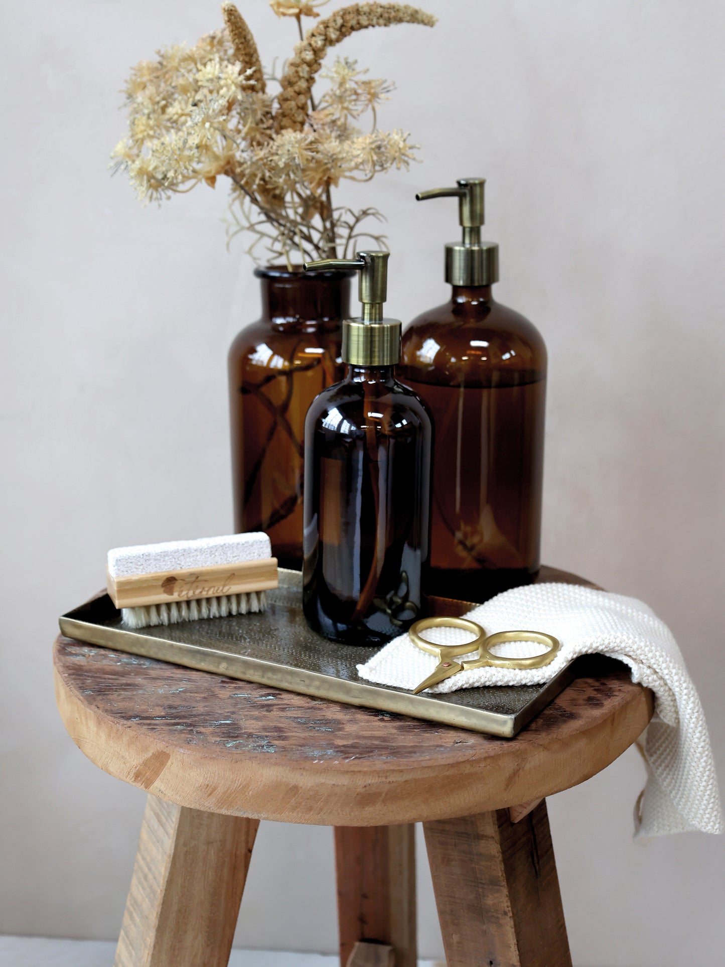 CHIC ANTIQUE - Antiikkimessinki tarjotin