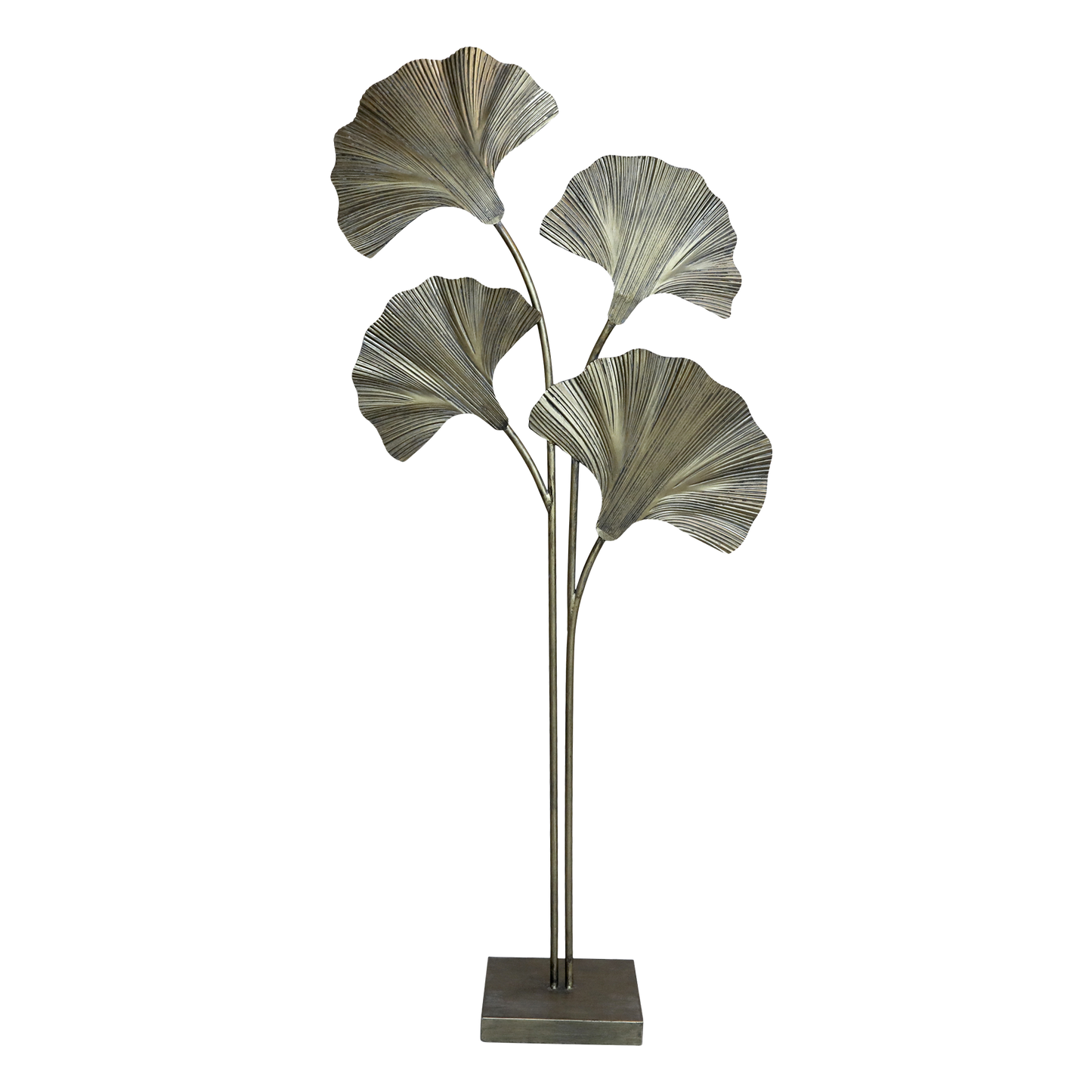 Ginkgo - metallinen lattiavalaisin