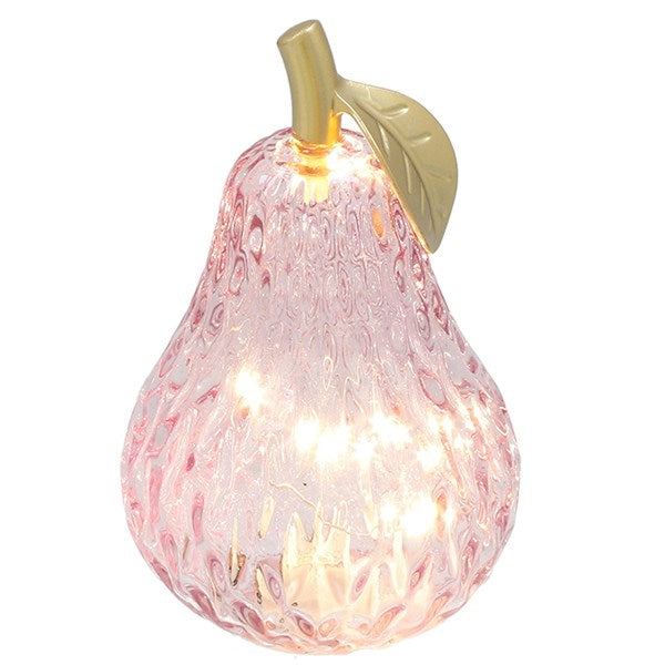 Pinkki LED -  valo päärynä