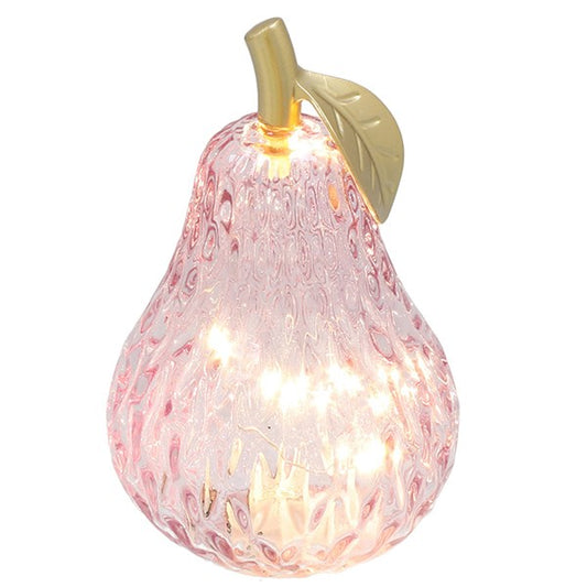 Pinkki LED -  valo päärynä